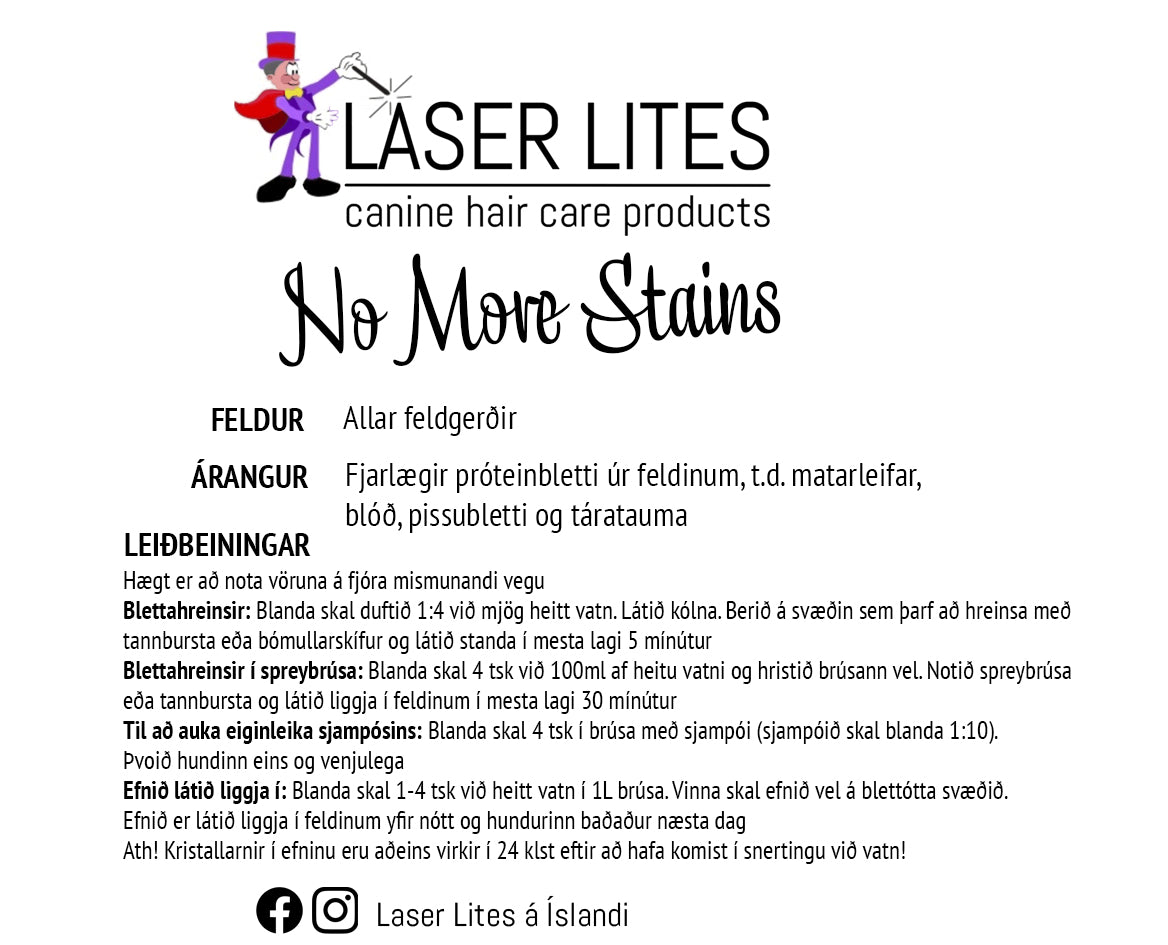 No More Stains
