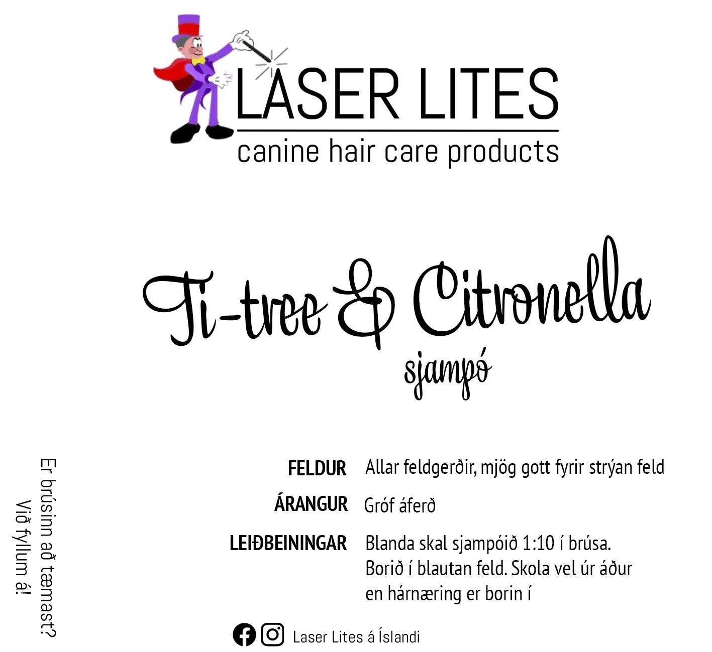 Ti-tree & Citronella sjampó