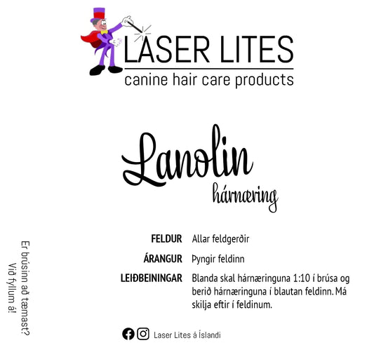 Lanolin hárnæring