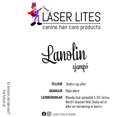 Lanolin sjampó